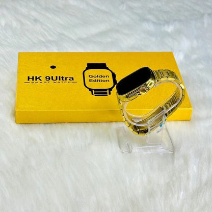 HK9 Ultra Golden Edition Smartwatch – 2.2'' Infinite Display