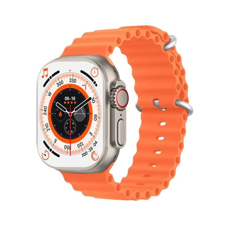 "T800 Ultra Smart Watch with Bluetooth Call & Ocean Strap"